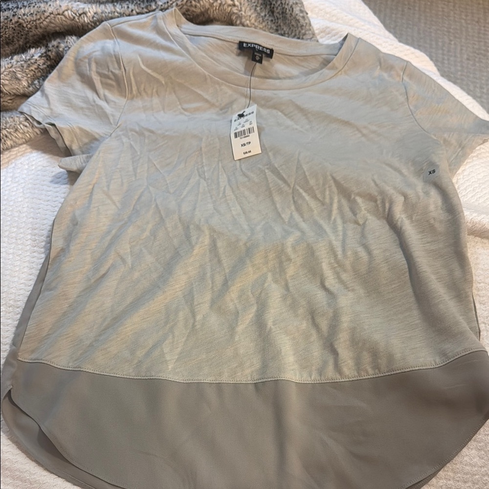 Express Gray Tee